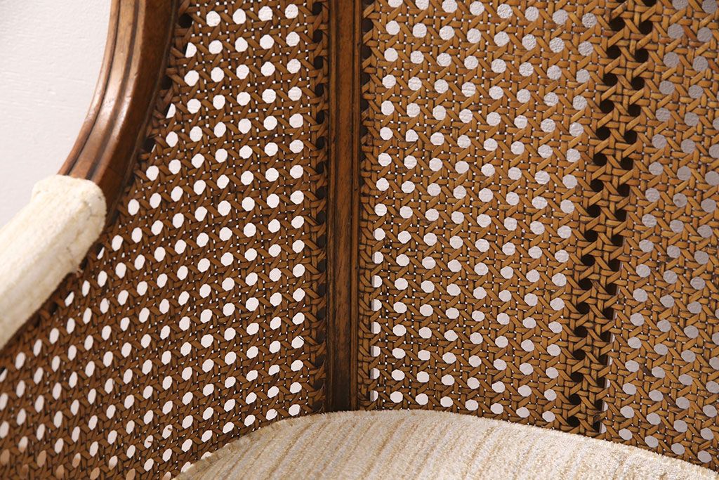 中古　美品　DREXEL HERITAGE(ドレクセルヘリテイジ)　Cameo Classics(キャメオクラシックス)　格調高い雰囲気が魅力のマホガニー製デスクチェア(定価約40万円)(椅子、オフィスチェア)(R-051540)