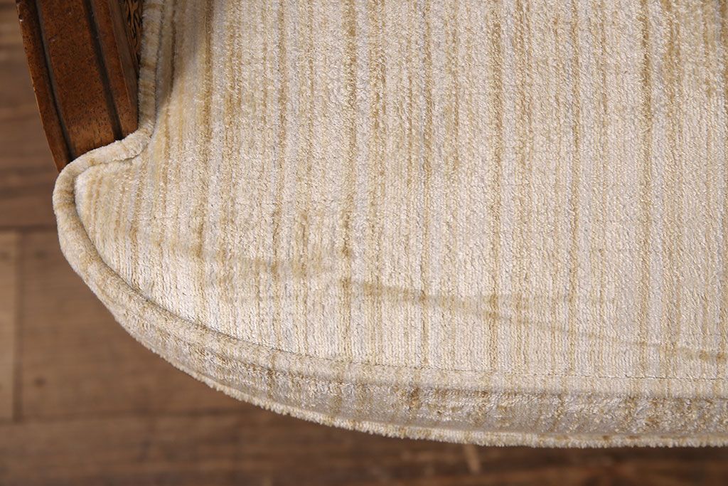 中古　美品　DREXEL HERITAGE(ドレクセルヘリテイジ)　Cameo Classics(キャメオクラシックス)　格調高い雰囲気が魅力のマホガニー製デスクチェア(定価約40万円)(椅子、オフィスチェア)(R-051540)