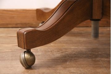 中古　美品　DREXEL HERITAGE(ドレクセルヘリテイジ)　Cameo Classics(キャメオクラシックス)　格調高い雰囲気が魅力のマホガニー製デスクチェア(定価約40万円)(椅子、オフィスチェア)(R-051540)