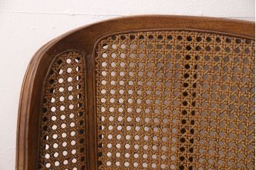 中古　美品　DREXEL HERITAGE(ドレクセルヘリテイジ)　Cameo Classics(キャメオクラシックス)　格調高い雰囲気が魅力のマホガニー製デスクチェア(定価約40万円)(椅子、オフィスチェア)(R-051540)