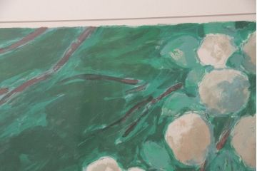 ジャン=ピエール・カシニョール(JeanPierreCassigneul)　「グリーンのベンチ」「 Les Fausses Confidences」　リトグラフ(ディスプレイ、石版画)(R-051553)