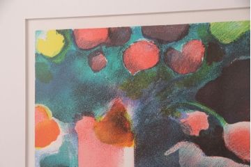 ポール・ギヤマン(Paul GUIRAMAND)　「カバリエのダンス」「La Danse Cavaliere」　リトグラフ32/200(ディスプレイ、石版画)(R-051554)