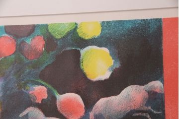 ポール・ギヤマン(Paul GUIRAMAND)　「カバリエのダンス」「La Danse Cavaliere」　リトグラフ32/200(ディスプレイ、石版画)(R-051554)