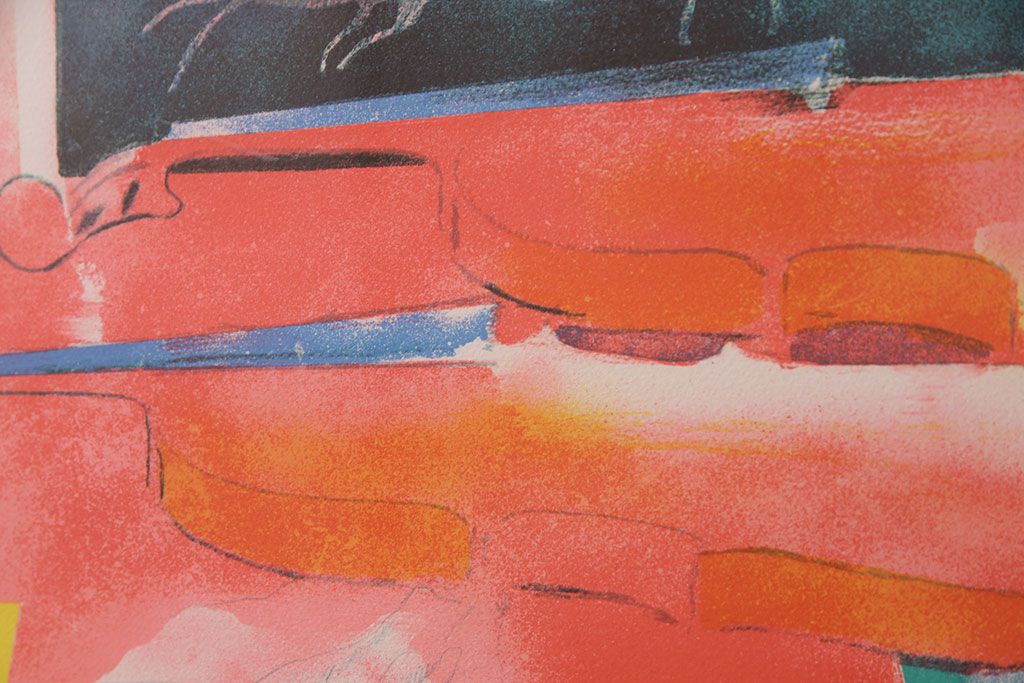 リトグラフ　ポールギヤマン　カバリエのダンス　直筆サイン　127/200 公式】アンティーク家具ラフジュ工房商品詳細ページポール