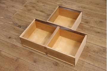 中古　松本民芸家具　和モダンな空間づくりに活躍するG型朝鮮棚(飾り棚、茶棚、茶箪笥、収納棚)(定価約46万円)(R-051586)