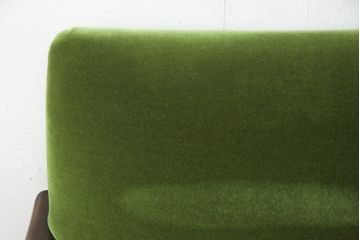 和製アンティーク　大正ロマン　古い洋館から出た、レトロなつくりがかわいらしい1人掛けソファ(一人掛けソファ、イス)(R-051615)