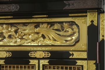 中古　未使用　展示品　100代　金仏壇「悟空」　取り入れやすいサイズが嬉しい長岡仏壇(定価約180万円)(R-051620)