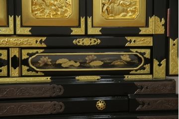 中古　未使用　展示品　100代　金仏壇「悟空」　取り入れやすいサイズが嬉しい長岡仏壇(定価約180万円)(R-051620)