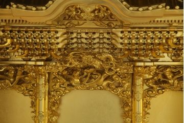 中古　未使用　展示品　100代　金仏壇「悟空」　取り入れやすいサイズが嬉しい長岡仏壇(定価約180万円)(R-051620)