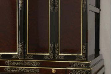 中古　未使用　展示品　100代　金仏壇「白木彫」　和と洋どちらの空間にもおすすめの長岡仏壇(定価約180万円)(R-051621)
