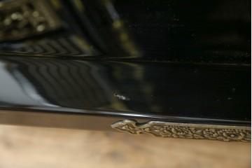 中古　未使用　展示品　70代　金仏壇「大空」　梨地塗り　落ち着きのある明るい佇まいが魅力の長岡仏壇　定価約120万円　(R-051622)