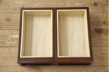 新古品　未使用展示品　国産　総シタン(紫檀)　赤みのある色合いと細部まで凝ったつくりが美しい仏壇(定価約100万円)(R-051624)