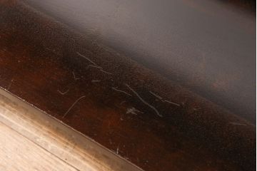 中古　北海道民芸家具　117型　飾り棚としてもおすすめ!和モダンな空間にぴったりの書棚(本棚、飾り棚、シェルフ)(R-051627)