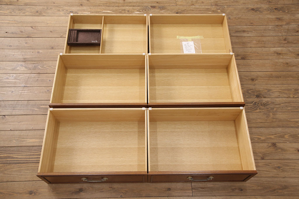 中古　DREXEL HERITAGE(ドレクセルヘリテイジ)　Triune(トライユン)　マホガニー材　チェスト(サイドボード、引き出し、ドレッサー)(R-051634)
