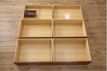 中古　DREXEL HERITAGE(ドレクセルヘリテイジ)　Triune(トライユン)　マホガニー材　チェスト(サイドボード、引き出し、ドレッサー)(R-051634)