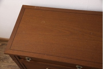 中古　DREXEL HERITAGE(ドレクセルヘリテイジ)　Triune(トライユン)　マホガニー材　チェスト(サイドボード、引き出し、ドレッサー)(R-051634)