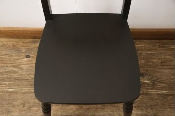 中古　北海道民芸家具　落ち着いた雰囲気の書斎作りにぴったりのライティングビューローと椅子のセット(簿記机、ワークデスク、チェア、在宅用、在宅ワーク)(R-051640)