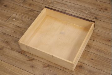 中古　北海道民芸家具　こだわりのお部屋づくりにおすすめなコーナーデスク(ワークデスク、机、在宅ワーク、在宅用)(R-051642)