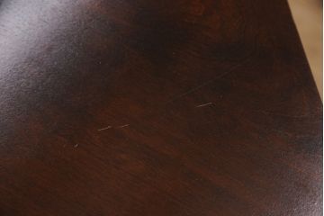 中古　北海道民芸家具　こだわりのお部屋づくりにおすすめなコーナーデスク(ワークデスク、机、在宅ワーク、在宅用)(R-051642)