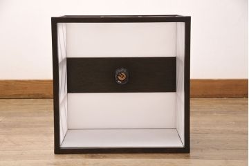 中古　松本民芸家具　矢羽型笠　モダンな雰囲気を醸しだす天井照明(吊り下げ照明、ペンダント照明、シェード)(R-051645)