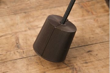 中古　松本民芸家具　矢羽型笠　モダンな雰囲気を醸しだす天井照明(吊り下げ照明、ペンダント照明、シェード)(R-051645)