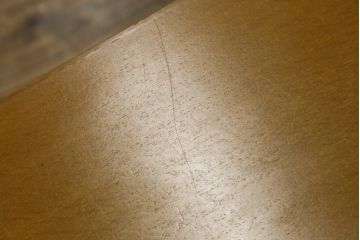 和製ヴィンテージ　神戸洋家具　ナラ材　CDや本の整理に活躍する横長の飾り棚(ローボード、本棚、CDラック、ビンテージ)(R-051646)