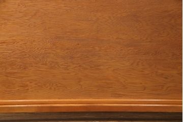 中古　最高級!!　屋久杉無垢材　屋久杉らしい杢目を堪能できる、笹杢一枚板の大振りな衝立(つい立て、パーテーション、仕切り)(R-051662)