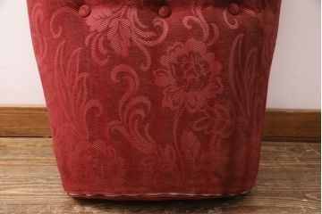 ヴィンテージ家具　ERCOL(アーコール)　エバーグリーン　エレガントな雰囲気漂う1人掛けイージーチェア(ラウンジチェア、アームチェア、椅子、ソファ、ビンテージ)(R-051665)