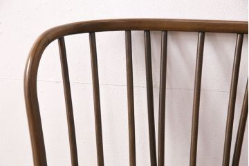 ヴィンテージ家具　ERCOL(アーコール)　エバーグリーン　エレガントな雰囲気漂う1人掛けイージーチェア(ラウンジチェア、アームチェア、椅子、ソファ、ビンテージ)(R-051666)