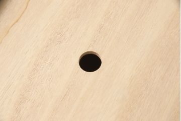 中古　多少難有り　鉄刀木(タガヤサン)　重厚な囲炉裏(関西火鉢、長火鉢、ローテーブル、座卓)(R-051676)