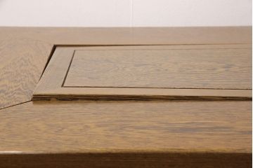 中古　多少難有り　鉄刀木(タガヤサン)　重厚な囲炉裏(関西火鉢、長火鉢、ローテーブル、座卓)(R-051676)