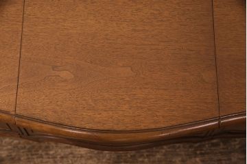 中古　DREXEL HERITAGE(ドレクセルヘリテイジ)　Touraine(ツーレイン)シリーズ　大人の気品が漂うマホガニー材製のドレッサー(テーブル、デスク、在宅ワーク、在宅用、作業台、椅子、鏡)(R-051681)