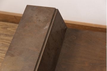 アメリカヴィンテージ　ビンテージ家具　変わったデザインがお洒落なセンターテーブル(ローテーブル、リビングテーブル)(R-051709)