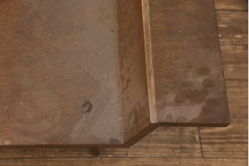 アメリカヴィンテージ　ビンテージ家具　変わったデザインがお洒落なセンターテーブル(ローテーブル、リビングテーブル)(R-051709)