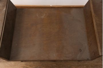 アメリカヴィンテージ　ビンテージ家具　変わったデザインがお洒落なセンターテーブル(ローテーブル、リビングテーブル)(R-051709)