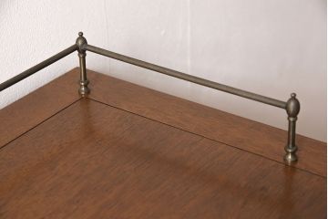 中古　アメリカ製　DREXEL HERITAGE(ドレクセルヘリテイジ)　Triune(トライユン)　キャスター付きサービス台(サーバー、キャビネット、作業台、収納棚)(R-051718)