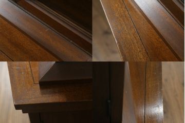 中古　DREXEL HERITAGE(ドレクセルヘリテイジ)　Triune(トライユン)　凛とした佇まいの食器棚(定価約90万円)(カップボード、キャビネット)(R-051719)