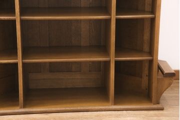 中古　美品　柏木工(KASHIWA・カシワ)　Oscar Getzシリーズ　ナラ材　希少!!カウンターバーセット(カウンターチェア、コーナーキャビネット)(R-051721)