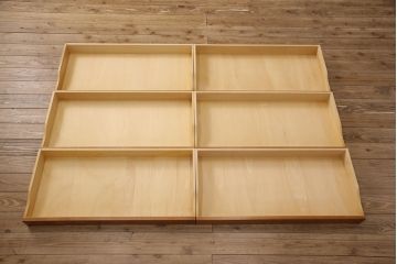 中古　美品　横浜ダニエル(daniel)　アーリーアメリカン　A-102型和タンス(定価約150万円)(引き出し、衣装盆、和箪笥、衣装箪笥、着物箪笥)(R-051723)