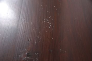 和製アンティーク　総桐材　和の風格漂う黒漆塗りが魅力の庄内箪笥(時代箪笥、重ね箪笥、引き出し)(R-051735)