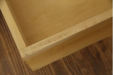 中古　リメイク家具　北海道民芸家具　上質な作りが魅力のサイドキャビネット(リビングボード、引き出し、チェスト、テレビ台)(R-051738)