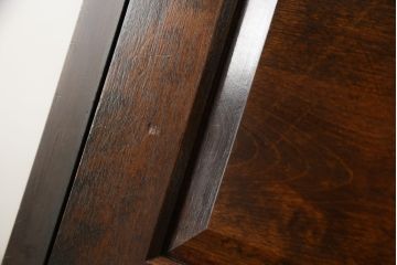 中古　松本民芸家具　T型　シックで上品な佇まいが魅力のライティングビューロー(定価約37万円)(簿記机、在宅ワーク、在宅用ワークデスク)(R-051775)