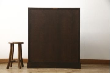 中古　松本民芸家具　T型　シックで上品な佇まいが魅力のライティングビューロー(定価約37万円)(簿記机、在宅ワーク、在宅用ワークデスク)(R-051775)
