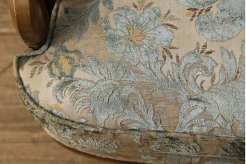 中古　DREXEL HERITAGE(ドレクセルヘリテイジ)　Upholstery(アップホルスタリー)　ローバックチェア(アームチェア、1人掛けソファ)(定価約45万円)(R-051777)