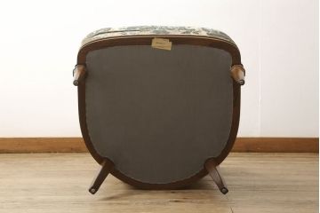 中古　DREXEL HERITAGE(ドレクセルヘリテイジ)　Upholstery(アップホルスタリー)　ローバックチェア(アームチェア、1人掛けソファ)(定価約45万円)(R-051777)