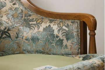 中古　DREXEL HERITAGE(ドレクセルヘリテイジ)　Upholstery(アップホルスタリー)　ローバックチェア(アームチェア、1人掛けソファ)(定価約45万円)(R-051777)