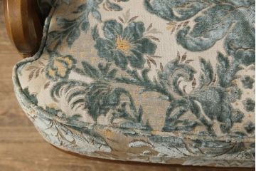 中古　DREXEL HERITAGE(ドレクセルヘリテイジ)　Upholstery(アップホルスタリー)　ローバックチェア(アームチェア、1人掛けソファ)(定価約45万円)(R-051778)