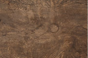 和製アンティーク　総ケヤキ材・玉杢　凝った脚のデザインがおしゃれな座卓(ローテーブル、センターテーブル)(R-051784)