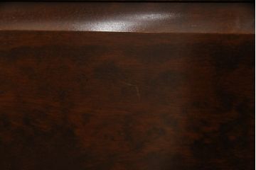 中古　北海道民芸家具　上品な佇まいの2段重ね整理タンス(チェスト、衣装箪笥、引き出し)(R-051788)