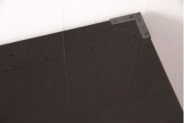 中古　極美品　欅産業　KM-3D　木地呂漆塗り　迫力のある手打ち金具が目を引く仙台民芸小箪笥(片開小箪笥、小引き出し)(R-051800)